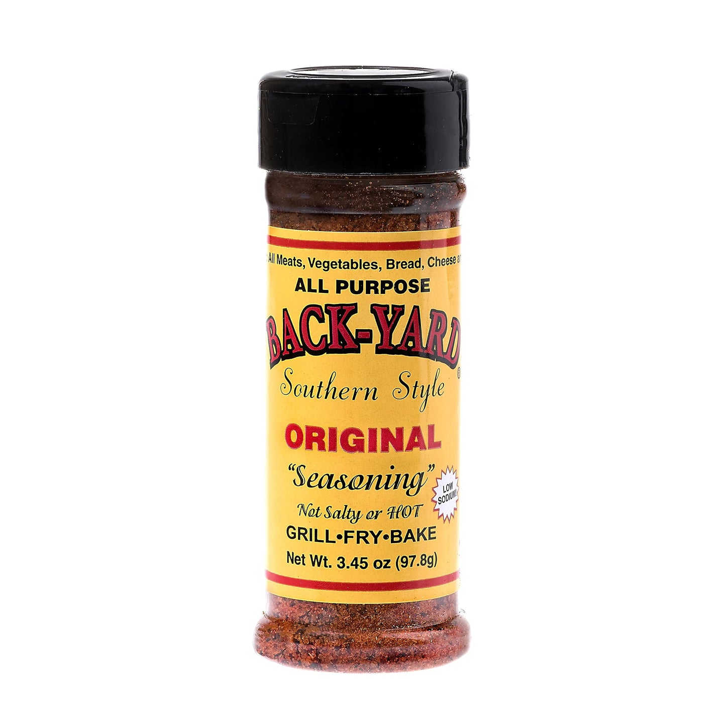 #1 All Purpose Seasoning | BACK-YARD Southern Style Original - 3.45 ounce | Makes Mouth-Watering Food | The Perfect Steak Seasoning, Poultry