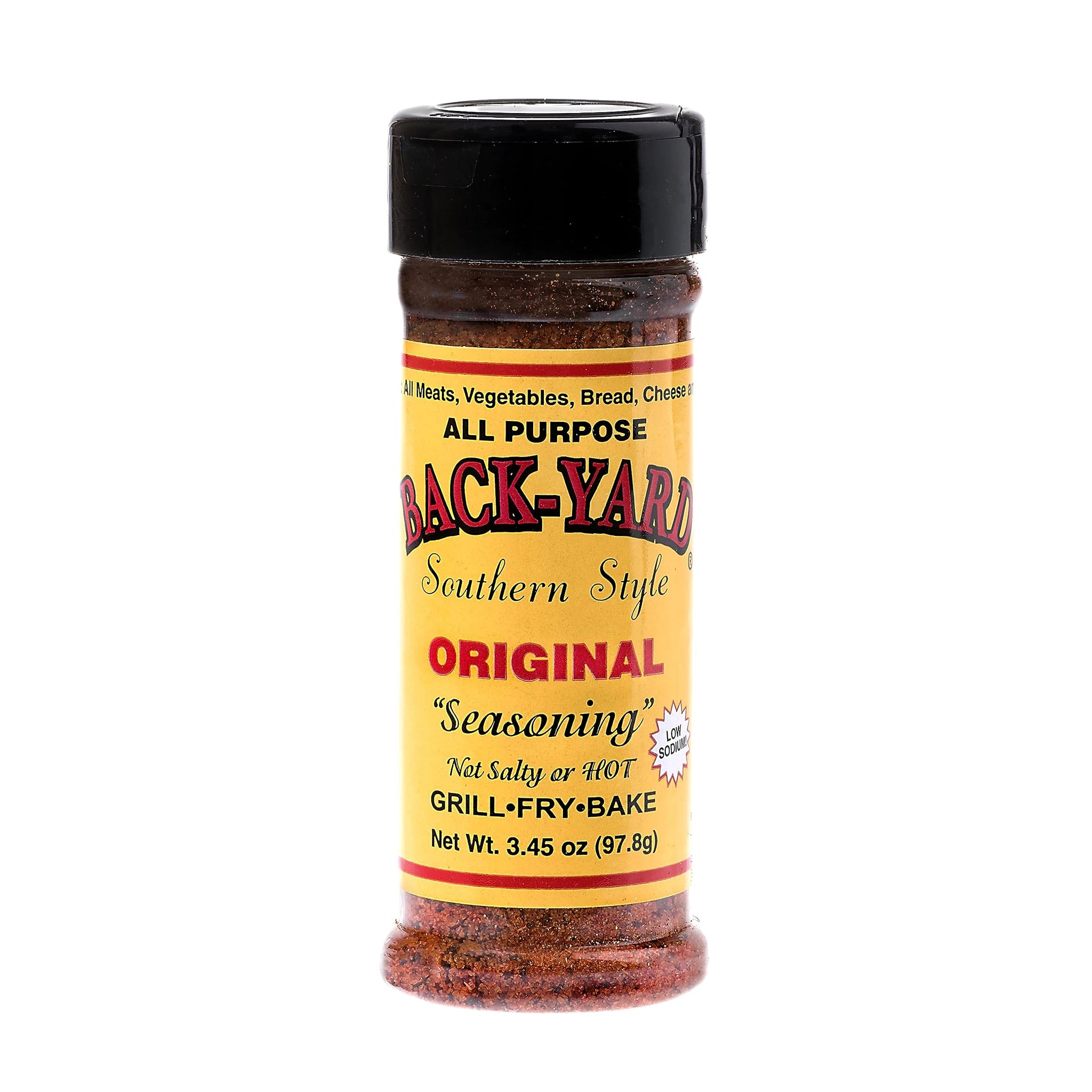 #1 All Purpose Seasoning | BACK-YARD Southern Style Original - 3.45 ounce | Makes Mouth-Watering Food | The Perfect Steak Seasoning, Poultry