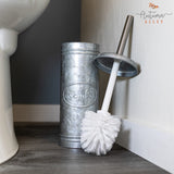 Autumn Alley Rustic Toilet Bowl Brush and Holder, Farmhouse Bathroom Toilet Brush for Farmhouse Bathroom Standing Rustic Toilet Bowl Brush