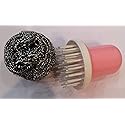 8 Pack Stainless Steel Scourer with a Free Handle