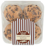 By the Way Bakery Chocolate Chip Muffins 4 Count, 14 OZ