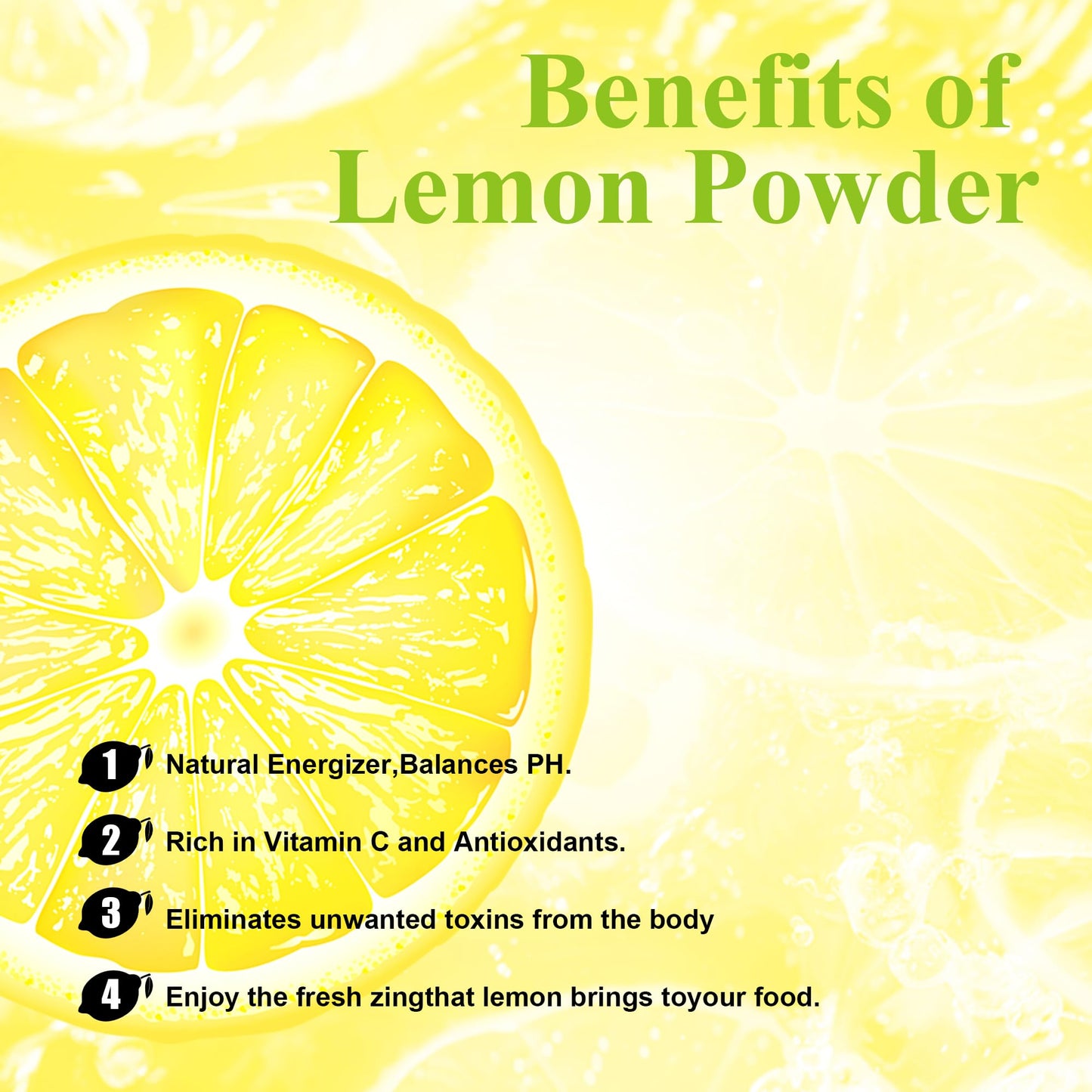 (226g/3pack?,Organic Lemon Juice powder, Natural Fruit Powder, Cold Pressed Lemons Source, No Sugar & Additives, Great Flavor for Drinks, Smoothie
