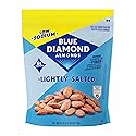 Blue Diamond Almonds, Low Sodium Lightly Salted Snack Nuts, Plant-Based Protein and Fiber Salty Snacks, Great for Holidays, Parties, Events, Lunch