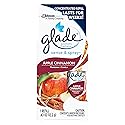 Glade Sense & Spray Automatic Air Freshener Refill, Apple Cinnamon, 0.43 oz