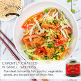 Borsari Orange Ginger Seasoned Salt - Gourmet Salt For Cooking With Orange Ginger and Herbs - All Natural Multi-Purpose Seasoning - 4 oz Shaker Bottle