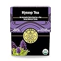 Buddha Teas Organic Hyssop Tea - OU Kosher, USDA Organic, CCOF, 18 Bleach-Free Tea Bags