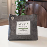 Moso Natural Air Purifying Bag 600g, Premium Charcoal Odor Absorber & Room Deodorizer for Large Spaces - Lasts 2 Years, Bedroom, Basement, Pet Odor