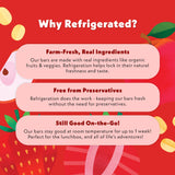 Once Upon a Farm Organic Strawberry Refrigerated Oat Kids' Bar,1.6oz