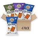 PRETZELIZED Snacks Pretzel Pita Chips Variety Pack (Pack of 4) 2 Sea Salt, 1 Everything, 1 Mediterranean MultiPack