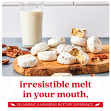 David’s Cookies Father's Day Butter Pecan Meltaways Flavored Gourmet Cookies With Crunchy Pecans - Delicious Ideal Cookie Gift Basket For Dads This