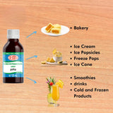 Deeiman Pineapple Concentrate D-15, 4 fl. oz, Artificial Food Flavoring Extract for Baking,Extracto de Piña D-15 Flavor Extracts, Flavoring Extracts