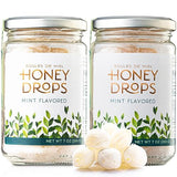 Gourmanity Honey Drops Mint Candy, Cooling Mint Flavored Liquid Honey, Soothes your Palate, Ideal Hostess or Holiday Gift, Made in Provence, France