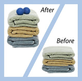 Whitmor Dryer Balls - Eco Friendly Fabric Softener Alternative (Set of 4),Blue