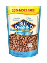 Blue Diamond Almonds, Roasted Salted, 19.2-Ounce