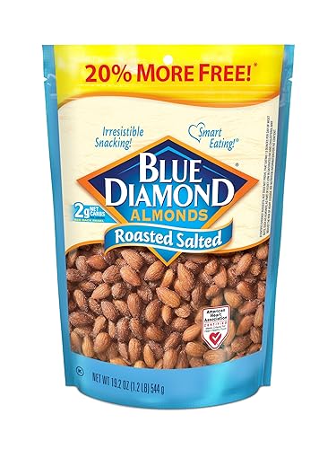 Blue Diamond Almonds, Roasted Salted, 19.2-Ounce