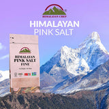 Himalayan Chef 100% Natural Himalayan Pink salt, Fine Grains Bag, Incredible Taste - 1 LBS Each | Pack of 6