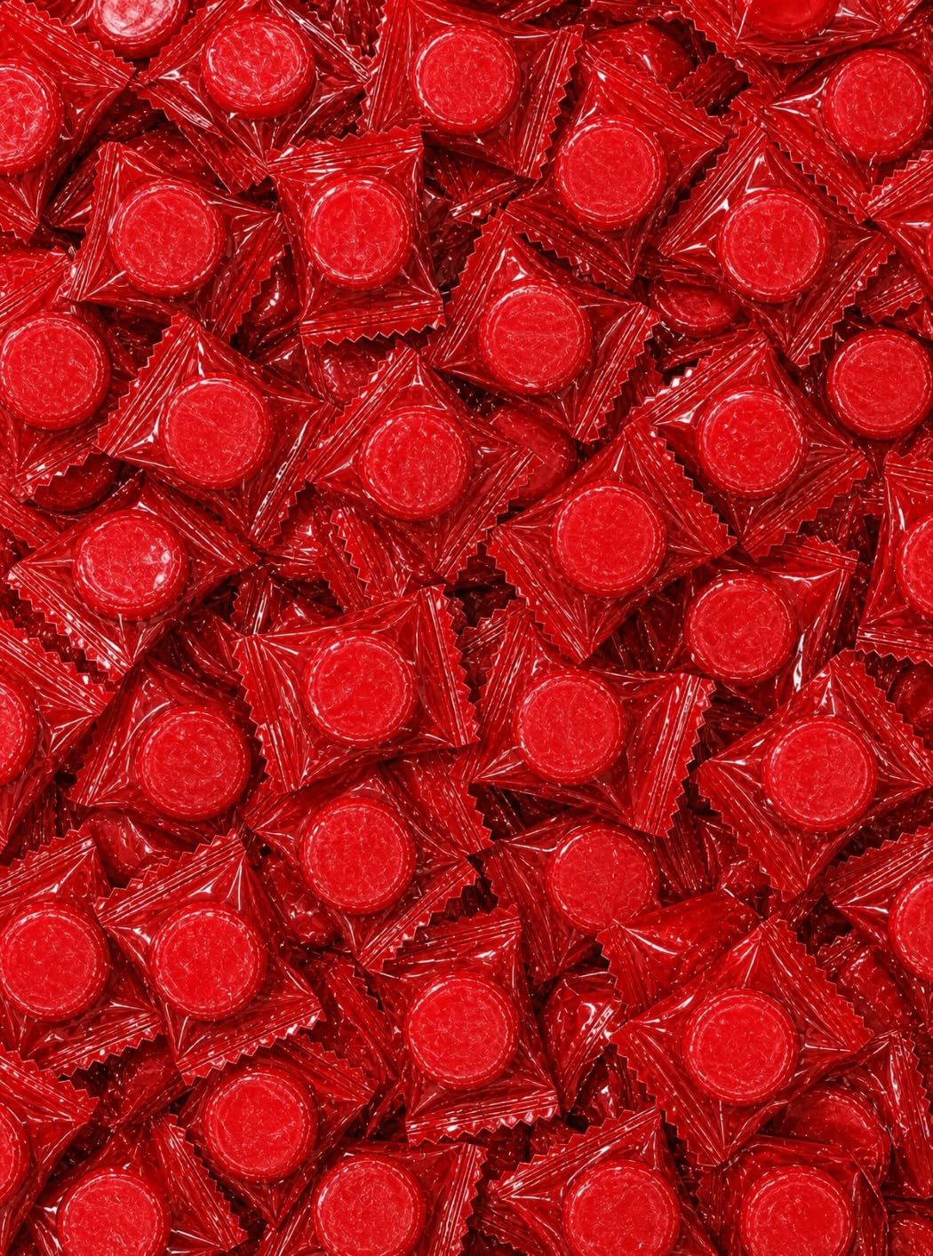 Cinnamon Candy - 2 lb Bulk Bag Spicy Sweet Fiery Flavor Classic Red Sweets Individually Wrapped Hard Discs Fresh. Perfect for Parties Offices Gifting