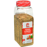 Lawry's Pepper Supreme Seasoning Blend, 21 oz - One 21 Ounce Container of Seven Pepper Seasoning Including Black, White and Red Pepper, Perfect on