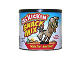 ASS KICKIN’ Habanero Pepper Spicy Hot Peanut Snack Mix - 10 oz - 12 Pack - Hot Peanuts, Cashews, Rice Crackers, Sesame Sticks and Pretzels - Ultimate