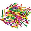 Mini Gelato Taster Spoons - Plastic - Multicolor - 150 per Package