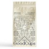 GoodCups Ground Coffee, Medium Roast - Smooth, Low Bitterness, Balanced Flavor, 100% Arabica, Easy to Drink Daily Coffee, Rich Aroma
