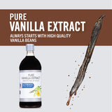 McCormick Culinary Vanilla Extract, 32 fl oz - One 32 Fluid Ounce Container of Gluten Free and Non-GMO Pure Vanilla Extract Made From Premium Vanilla
