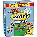 Mott's Fruit Flavored Snacks, Animals Assorted Fruit, Gluten Free Snack, Family Pack, 40 Ct, 32 oz