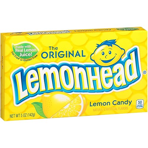 Lemonhead Candy Theater Box, 5 Ounce