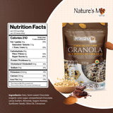 Nature's Mix - Chocolate Chip Granola (Dairy-Free) Almonds and Chocolate Chips - No Added Sugar, Soy, or Preservatives Kosher and Vegetarian - Large