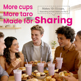 BOBA CHiC Taro Milk Tea Powder - 1.1 Pound - Product of Taiwan