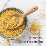 Granoro Gluten Free Stelline Star Pasta No.478, Italian Pastina Small Star Soup Pasta, Corn Rice & Quinoa Flour, Product of Italy, 14.1 oz (Pack of 2)