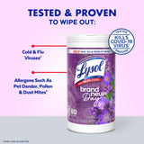 Lysol Disinfecting Wipes Bundle, Home Apartment Dorm Room Essentials and Cleaning Supplies, All Purpose Cleaner, Multi-surface Cleaning & Sanitizing