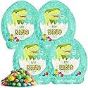 24 Pack of Dinosaur Candy - Baby Dinosaur Eggs Mini Fruit Chews for Dinosaur Party, Dino Party Favors, Candy for Party Bags [Pack Of 24 X0.35oz/10g