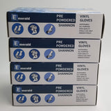 NATIONAL PAPER TRADING DISPOSABLE LARGE VINYL GLOVES LIGHTLY POWDERED [VGLX4] (400)