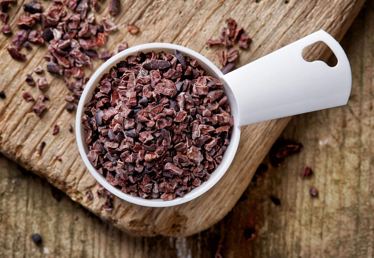 Food to Live Cacao Nibs, 1 Pound - Raw, Unsweetened, Kosher, Vegan, Keto and Paleo Friendly, Made from Antioxidant Rich Cacao Beans, Cacao BIts for Chocolate, Sirtfood, Bulk