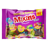 Colombina Mixins Chewy N' Gummy Candy Variety Pack, Individually Wrapped Gummies and Chews, Ideal For Party Favors, 13.2oz (Pack of 1)