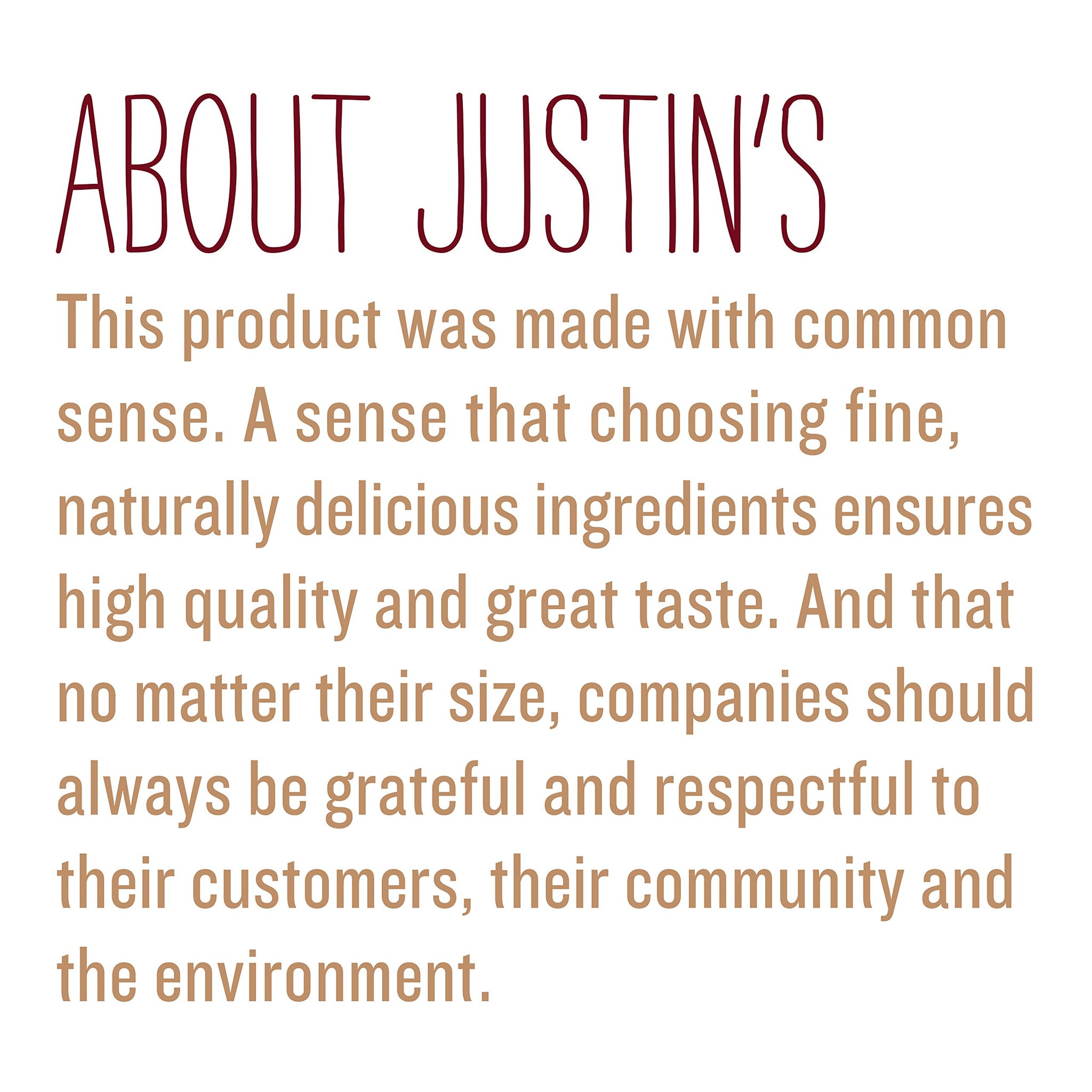 Justin's Maple Almond Butter, No Stir, Gluten-free, Non-GMO, Responsibly Sourced, 16oz Jar