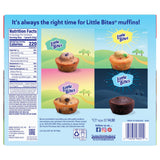 (Value Pack) Little Bites Fudge Brownies, 10 individual packs, (1.8 oz each), Real Chocolate Mini Muffins, 18 oz Multipack