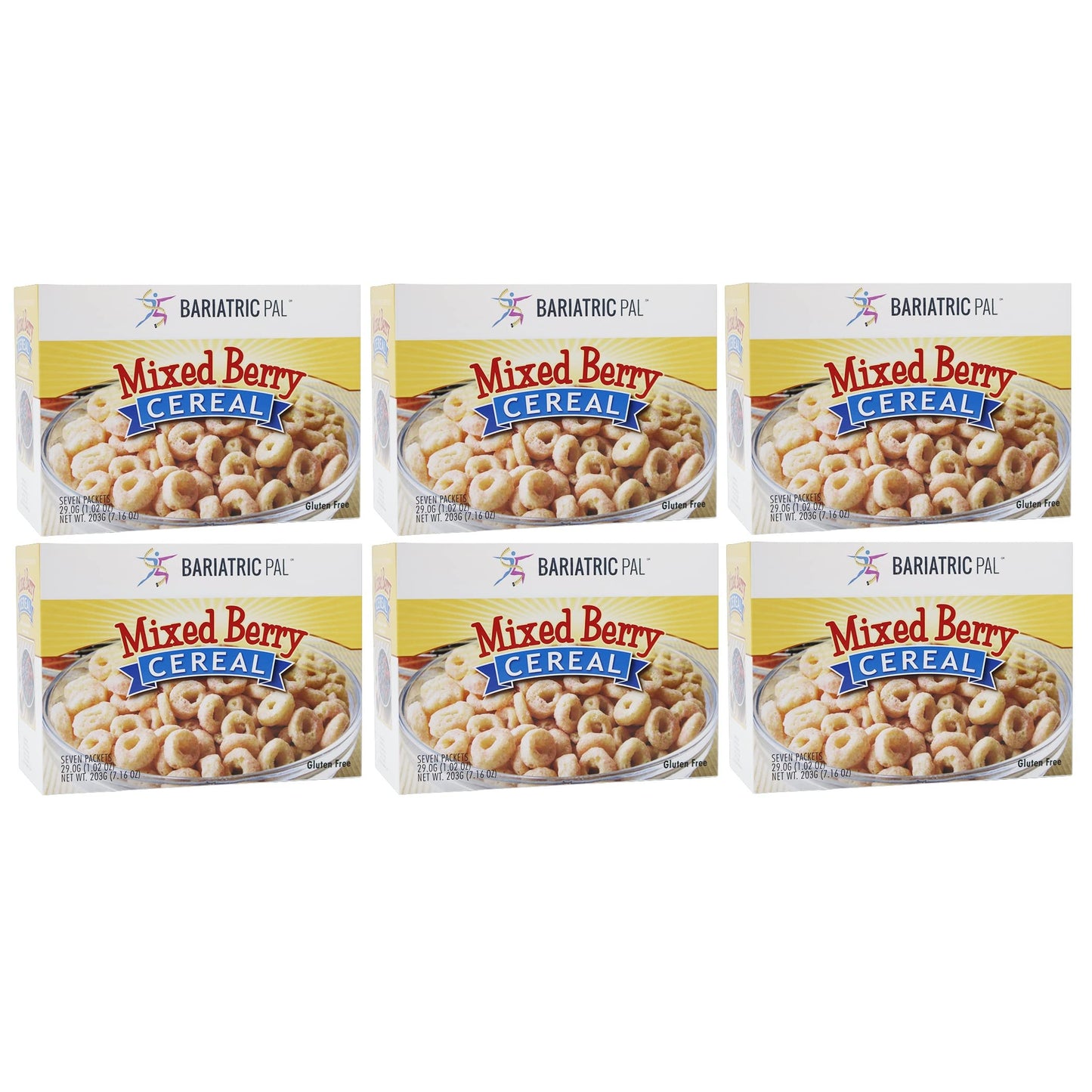 BariatricPal Protein Cereal - Mixed Berry (6-Pack)