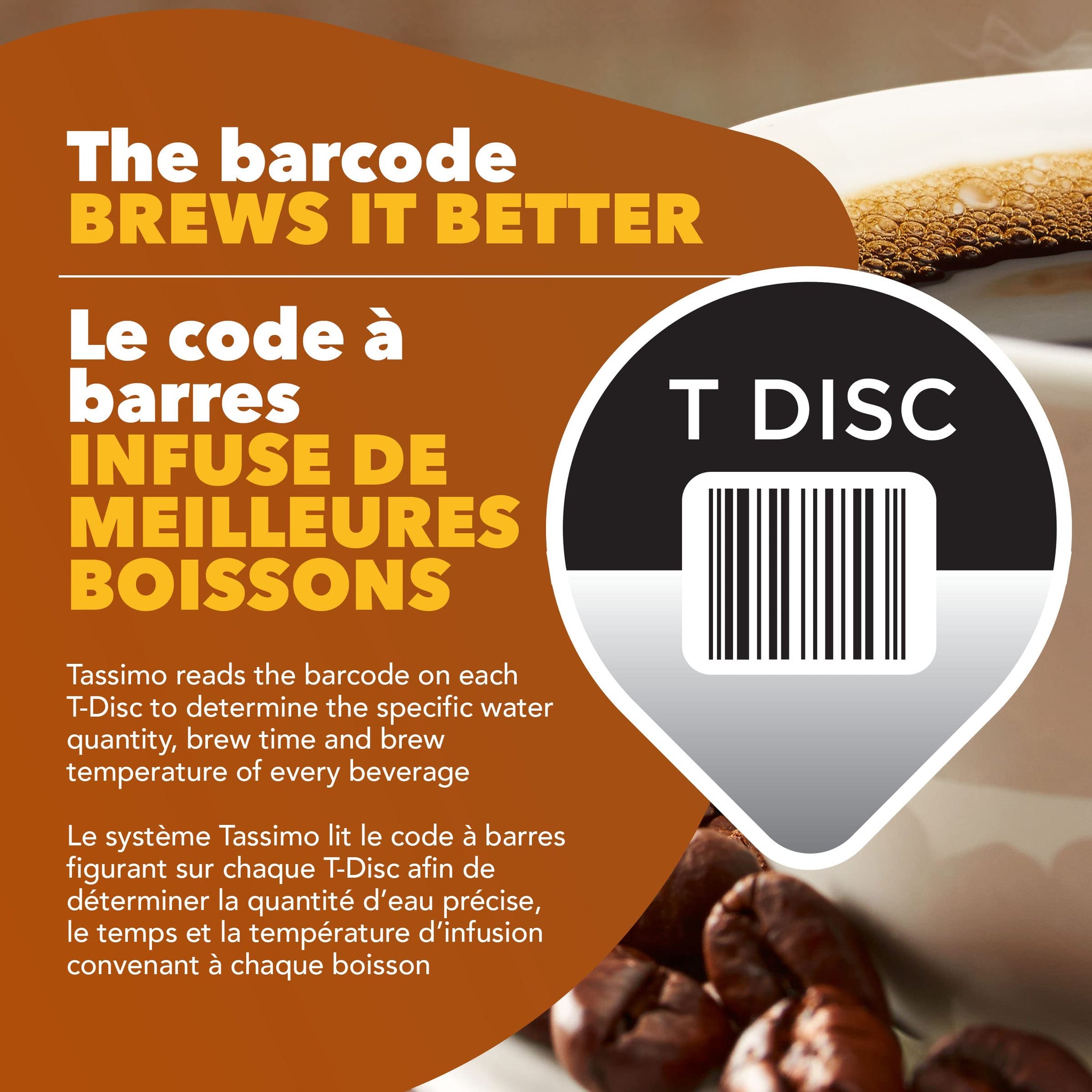 Tassimo Nabob Swiss Hazelnut Coffee - 14 T Discs / Servings