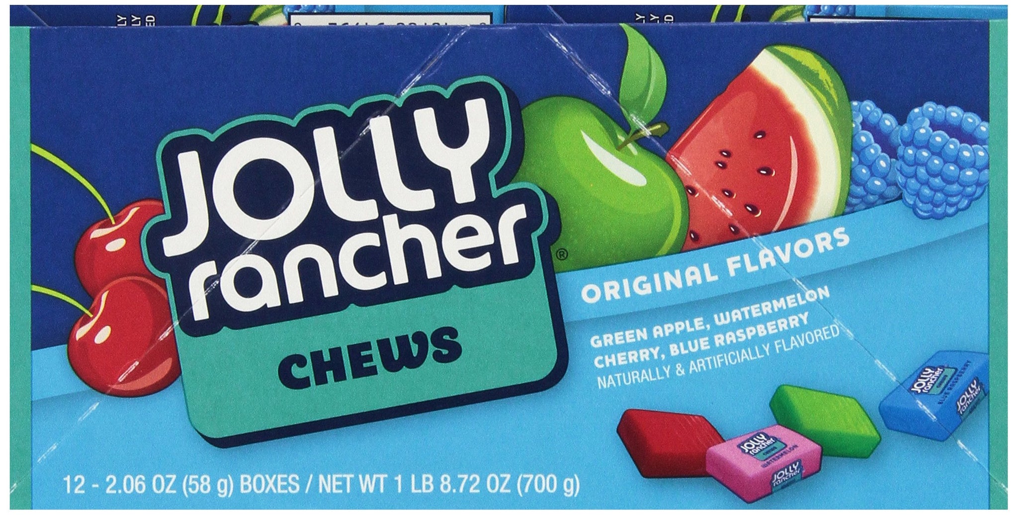 Jolly Rancher Chews, Original Flavors, 2.06 oz