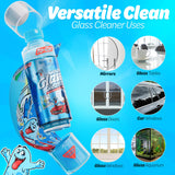 Gunk Getter - Travel Spray Bottle With Microfiber Cap - Glass Cleaner (2 Pack)