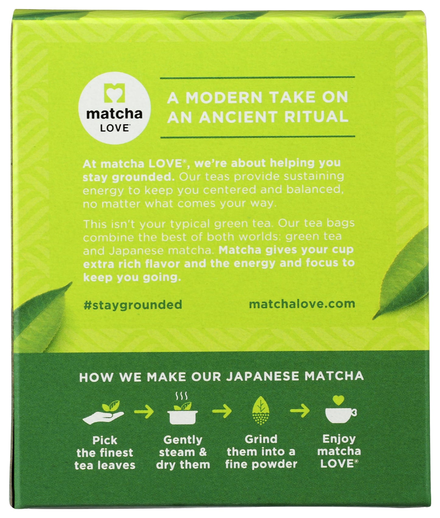 Matcha Love Japanese Green Tea, 10 Count