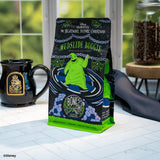 Bones Coffee Company The Nightmare Before Christmas Mudslide Boogie Flavored Coffee Beans, Whole Bean Coffee Medium Roast Low Acid, Chocolate Mudslide