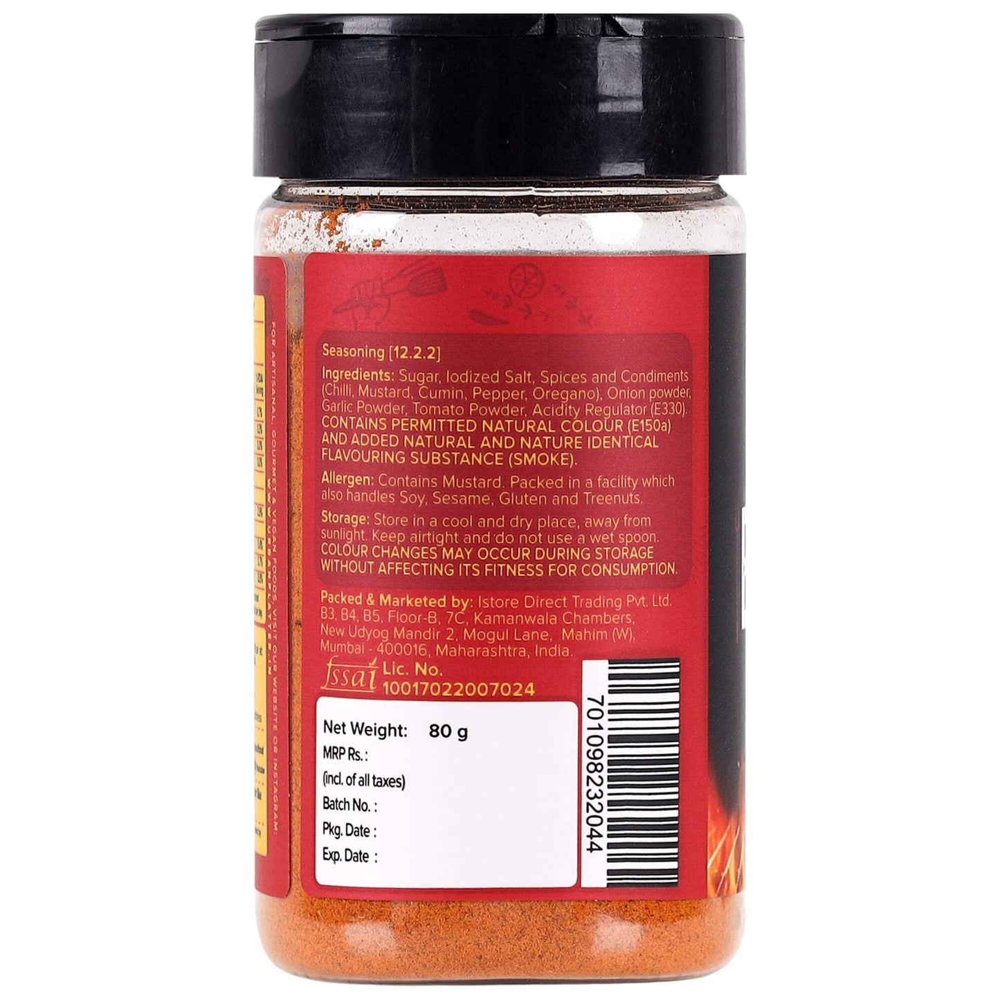 Urban Platter Smoky BBQ Sauce Mix, 150g [All Natural & Classic Hickory Flavour]