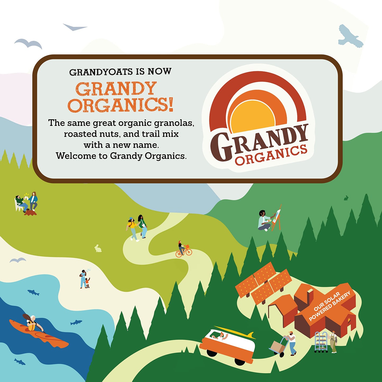 Grandy Organics Super Hemp Blend Coconola Gluten Free Granola - Certified Organic, Keto Certified, Non-GMO, Grain Free, Paleo Friendly, Low Carb