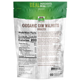 NOW Foods, Certified Organic Walnuts, Raw and Unsalted, Halves and Pieces, Good Source of Protein and Healthy Fatty Acids, Certified Non-GMO, 12-Ounce