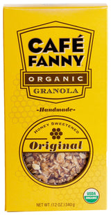 Cafe Fanny Granola Organic Breakfast Cereals, 12 oz