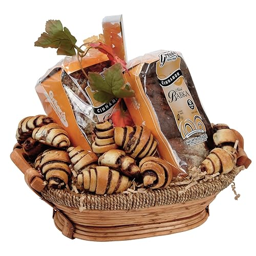 Shiva Babka and Rugelach Cinnamon Chanukah Gourmet Gift Basket
