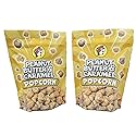 Buc-ee's Beaver Peanut Butter Caramel Popcorn Bundle Collection - Classic - Spicy - Cinnamon - 2 pack 3 pack 6pack Snack Mix Resealable (2 Classic